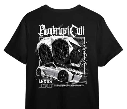 Black BankruptLex Tee
