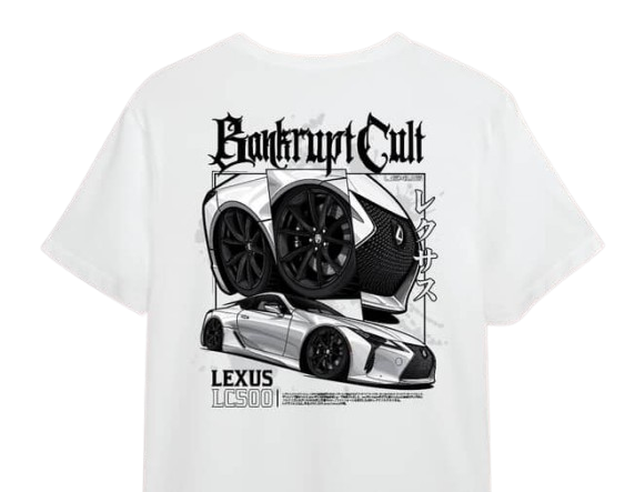 White BankruptLex Tee